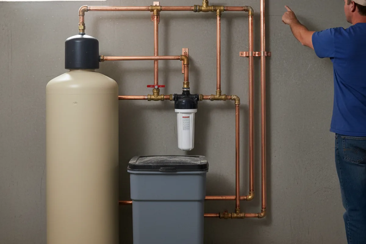 Whole-house water treatment system installed in Lovilia